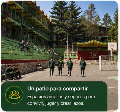 Un patio para compartir